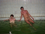 девушки купаются в бане 20